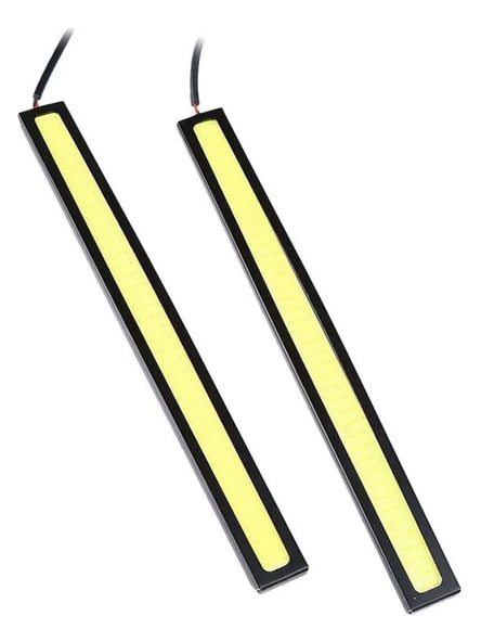 4 x Su Geçirmez Süper Parlak Araba Drl Sis Sürüş Lambaları Cob LED Işık Beyaz - 3