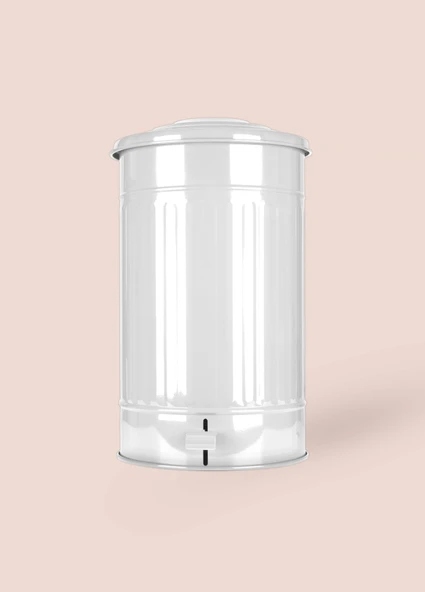 The Mia Çöp Kovası Mutfak 30 Lt Beyaz GLV0768