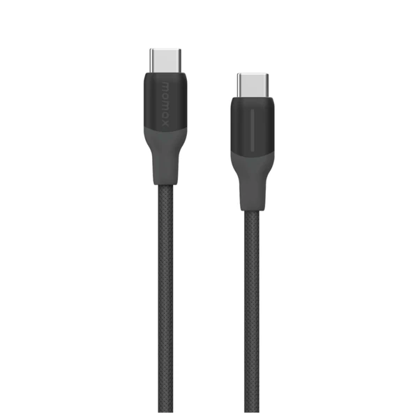 Momax 1-Link Flow Cc 100w Usb-C 2.0m Örgülü-Dc25 Kablo Siyah - 4