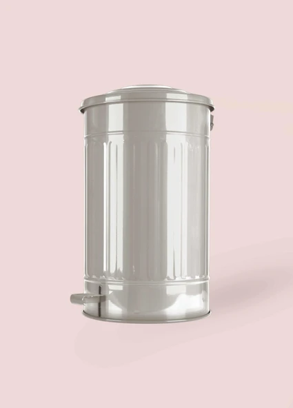 The Mia Çöp Kovası Mutfak 30 Lt Bej GLV0767 - 2