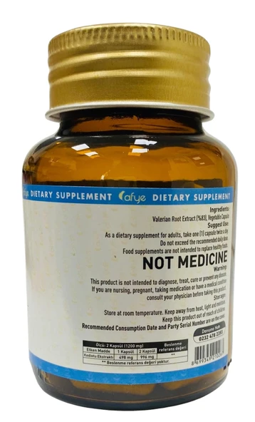 Afye Valerian Root (60 Kapsül) - 2