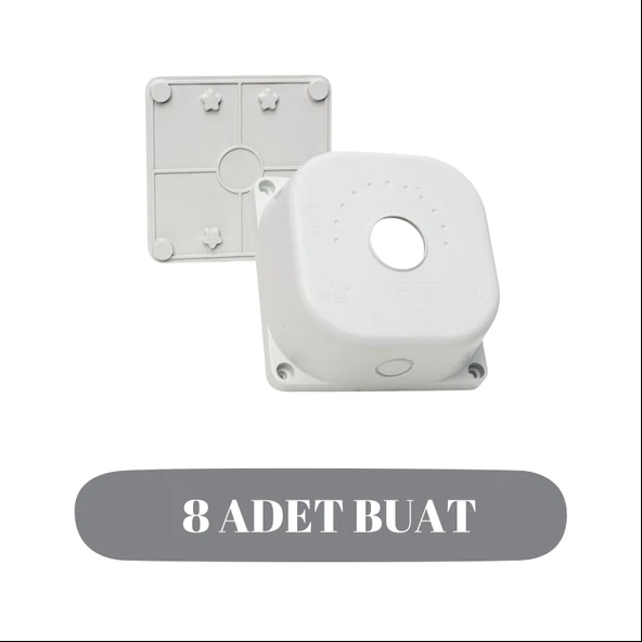 KAMERA SETİ GOLDCAM GECE GÖRÜŞ ÖZELLİKLİIP66 KASA SU GEÇİRMEZ DIŞ MEKANA UYGUN 5MP FULL HD-2.8 GENİŞ AÇI - 6