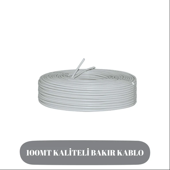 KAMERA SETİ GOLDCAM GECE GÖRÜŞ ÖZELLİKLİIP66 KASA SU GEÇİRMEZ DIŞ MEKANA UYGUN 5MP FULL HD-2.8 GENİŞ AÇI - 4