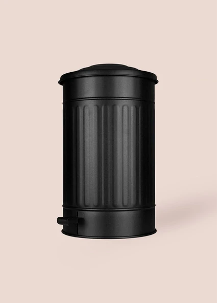 The Mia Çöp Kovası Mutfak 30 Lt Siyah GLV0766 - 2