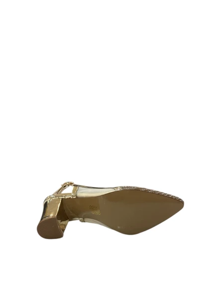 Helvi K750 Kadın Topuklu Rugan Abiye Ayakkabı (Yaz 25) - 5