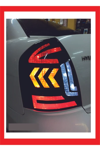Era İçin özel yeni uyumlu Aksesuar Stop Farı Kaplama özel yeni sticker Model 2 - 2