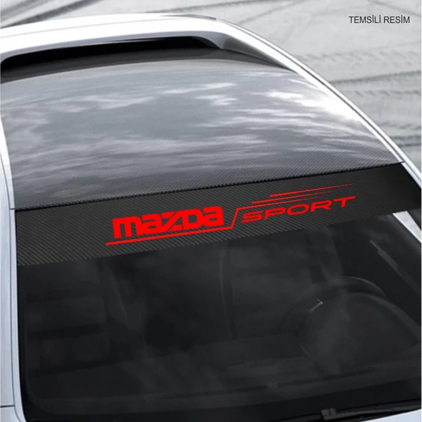 Dacia Solenza İçin özel yeni uyumlu Aksesuar Oto Ön Cam özel yeni sticker - 4