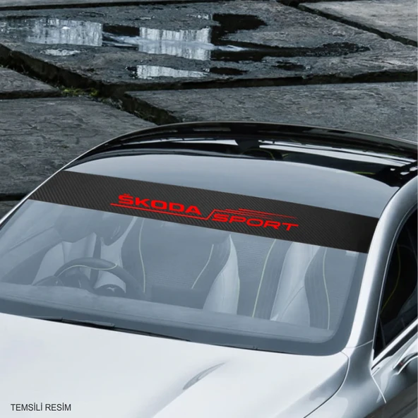 Dodge Challanger İçin özel yeni uyumlu Aksesuar Oto Ön Cam özel yeni sticker
