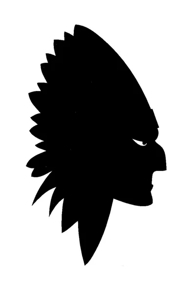 Kızılderili Şef Sticker 20 X 34 Cm