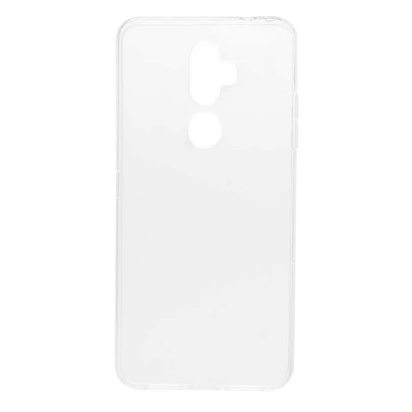 Alcatel 3V Kılıf Zore Şeffaf İnce ve Esnek Süper Silikon Kılıf ürün görseli 1
