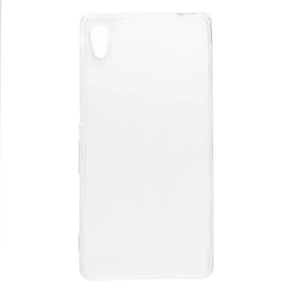 Sony Xperia M4 Aqua Kılıf Zore Şeffaf İnce ve Esnek Süper Silikon - Resim 2