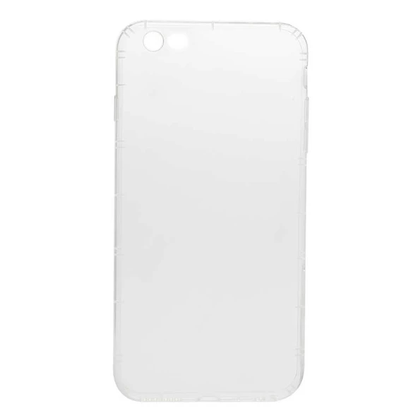 Apple iPhone 6 Plus Kılıf Zore Şeffaf İnce ve Esnek Süper Silikon - 2