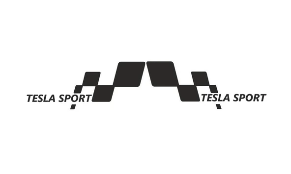 Tesla Yan Sport Sticker 28 X 13 Cm