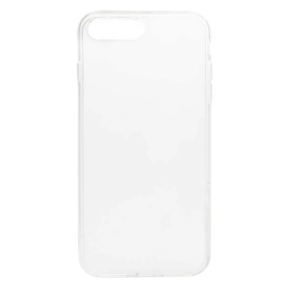 Apple iPhone 7 Plus Kılıf Zore Şeffaf İnce ve Esnek Süper Silikon