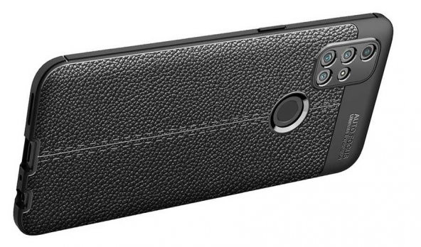 One Plus Nord N10 5G Kılıf Zore Niss Deri Desenli Silikon Kılıf - 9