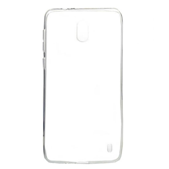 Nokia 2 Kılıf Zore Şeffaf İnce ve Esnek Süper Silikon Kılıf - Resim 2