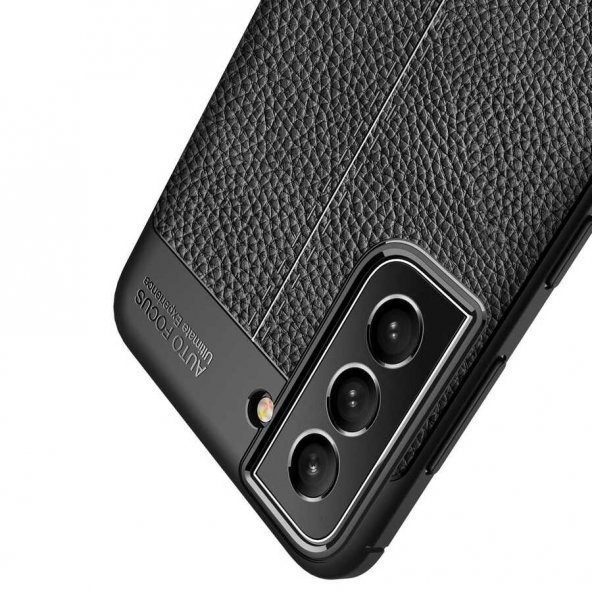 Galaxy S21 FE Kılıf Zore Niss Deri Desenli Silikon Kılıf - 8