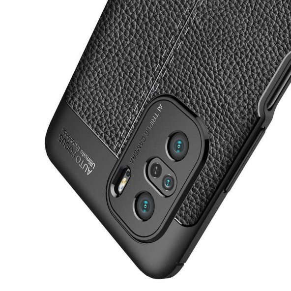 Xiaomi Mi 11İ Kılıf Zore Niss Deri Desenli Silikon Kılıf - 6