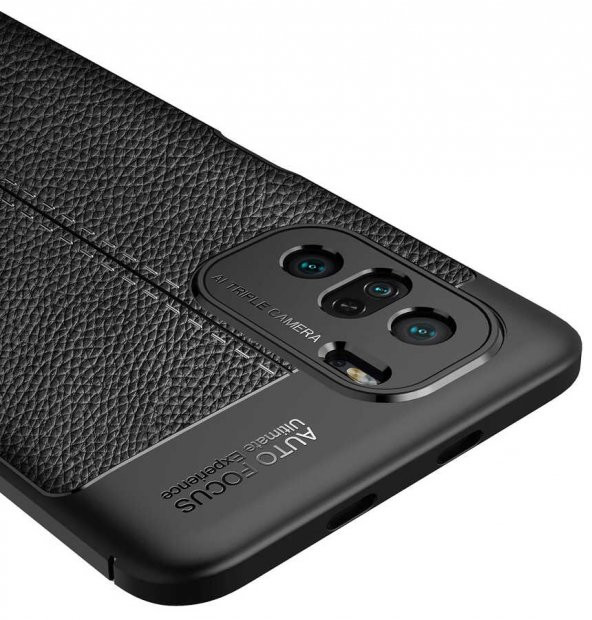 Xiaomi Mi 11İ Kılıf Zore Niss Deri Desenli Silikon Kılıf - 7