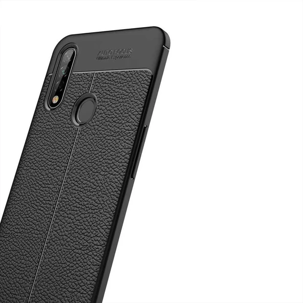 Oppo A31 Kılıf Zore Niss Deri Desenli Silikon Kılıf - Resim 10