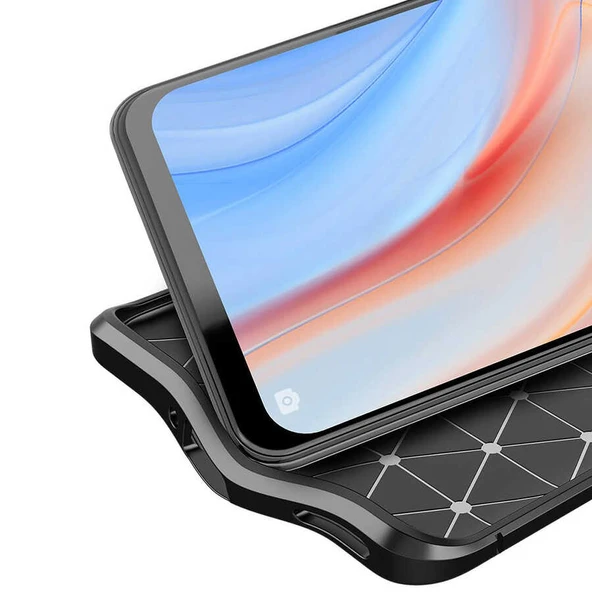Oppo Reno 4 Kılıf Zore Niss Deri Desenli Silikon Kılıf - 7