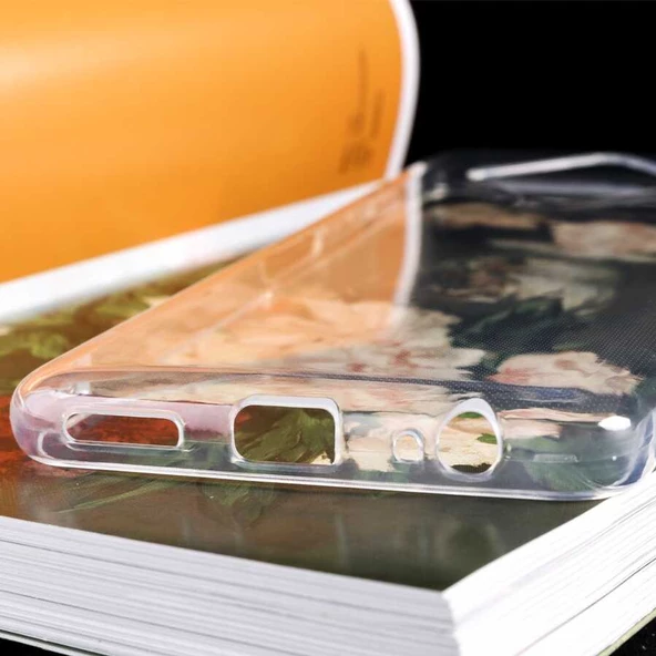 İnfinix Zero 8 Kılıf Zore Şeffaf İnce ve Esnek Süper Silikon - Resim 9