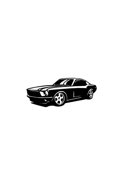 Ford Mustang Duvar Dekor Sticker 40 X 12 Cm