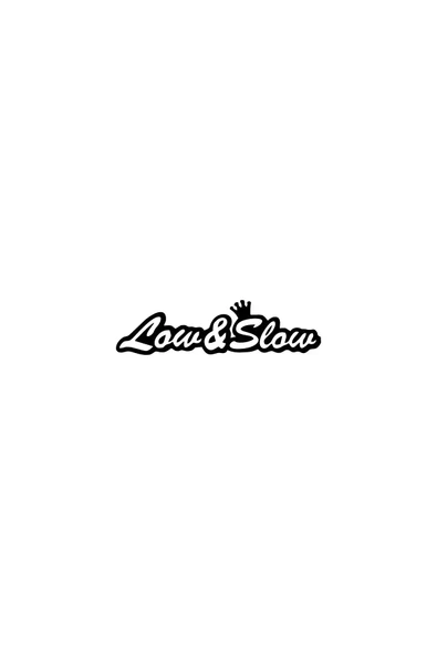 Low And Slow Duvar Dekor Sticker 40 X 12 Cm