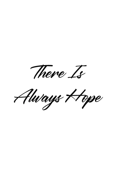 There İs Hope Duvar Dekor Sticker 40 X 20 Cm