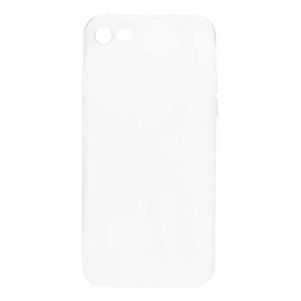 iPhone 8 Kılıf Zore Şeffaf İnce ve Esnek Süper Silikon Kılıf - Resim 3