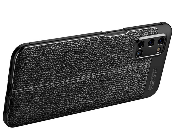 Oppo A52 Kılıf Zore Niss Deri Desenli Silikon Kılıf - Resim 9