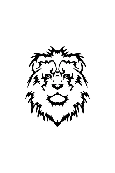 Aslan Kafası 2 Duvar Dekor Sticker 40 X 48 Cm