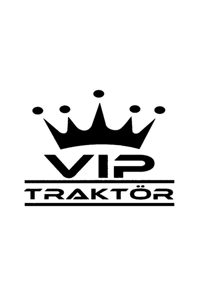 Vıp Tractor Sticker 35 X 28 Cm