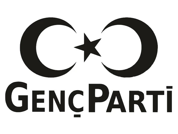 Genç Parti Logo Sticker 10 X 12 Cm