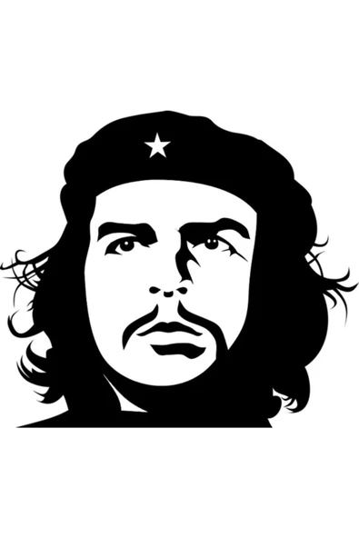 Che Guevara Sticker 10 X 11 Cm