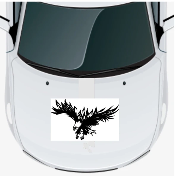Kartal Tasarım Oto Kaput Sticker 50 X 80 Cm