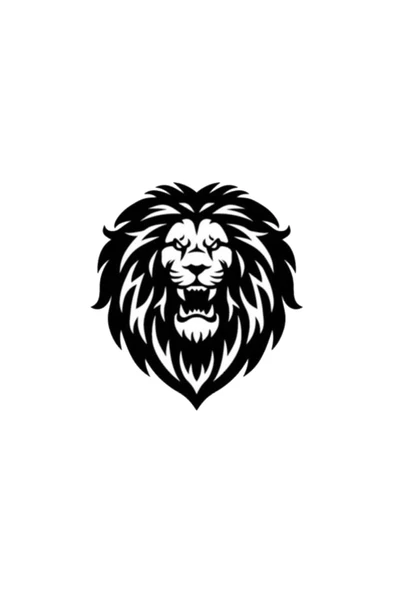 Aslan Tasarımlı Sticker 20 X 20 Cm