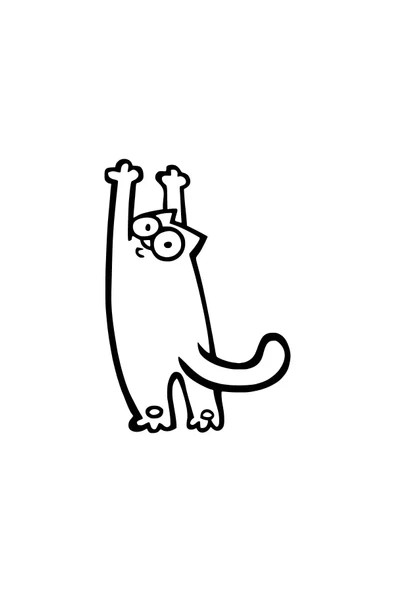 Gerinen Kedi Sticker 30 X 45 Cm