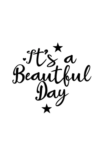 Its A Beatiful Day Sticker 10 X 9 Cm