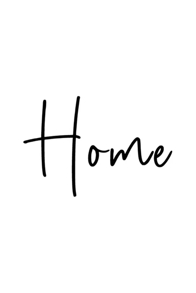 Home Sticker 20 X 14 Cm