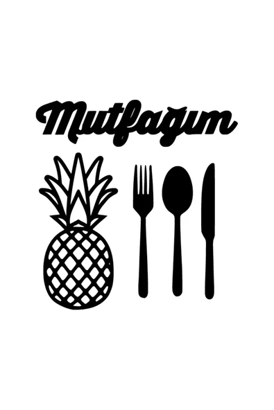 Mutfağım Sticker 10 X 10 Cm
