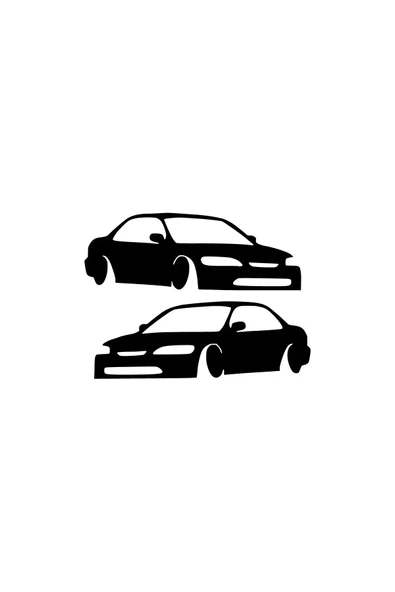 Honda Arabalar Sticker 30 X 21 Cm