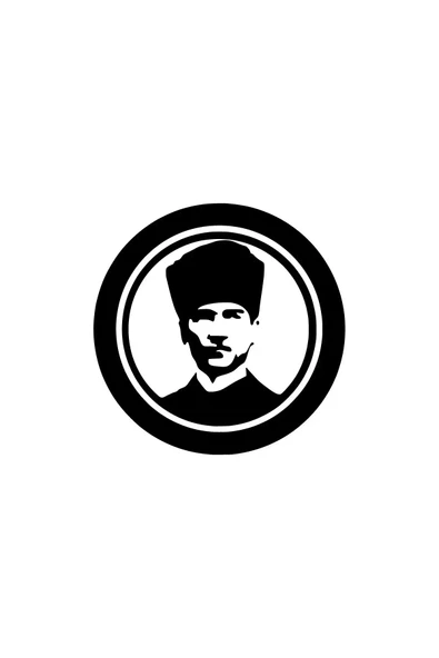 Kemal Atatürk Sticker 20 X 20 Cm