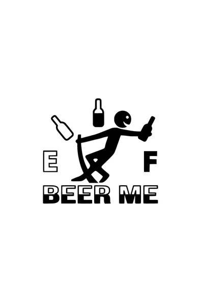 Beer Me Sticker 20 X 18 Cm
