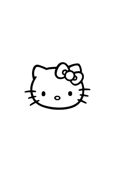 Hello Kitty Sticker 10 X 7 Cm