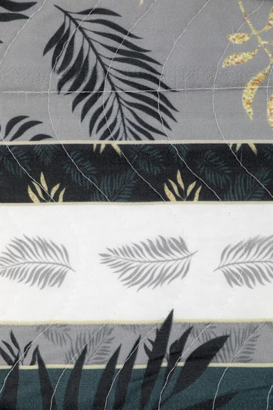 Camelia Çift Kişilik Kapitone Yatak Örtüsü Takımı - Resim 2