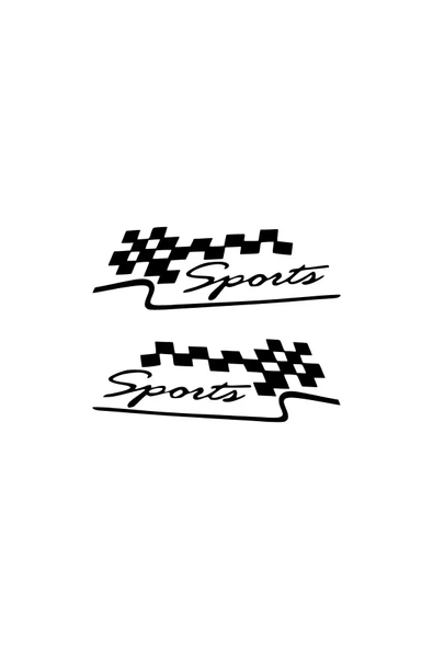 Sports Sticker 20 X 6 Cm