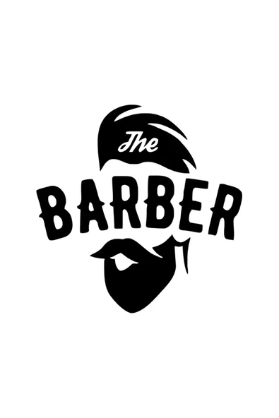 The Barber Sticker 20 X 20 Cm