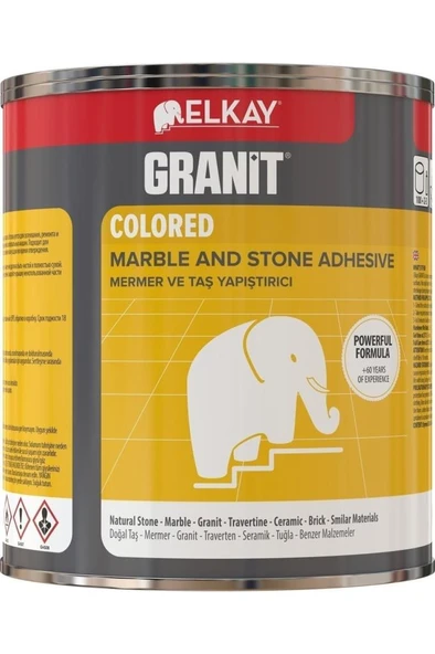 Elkay Granit Colored Eb25 Mermer Ve Taş Yapıştırıcı 250 gr