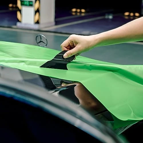 Saplı Ufak Köşelik Kenar Raglesi Cam Filmi Çekme Aparatı Siyah - 5